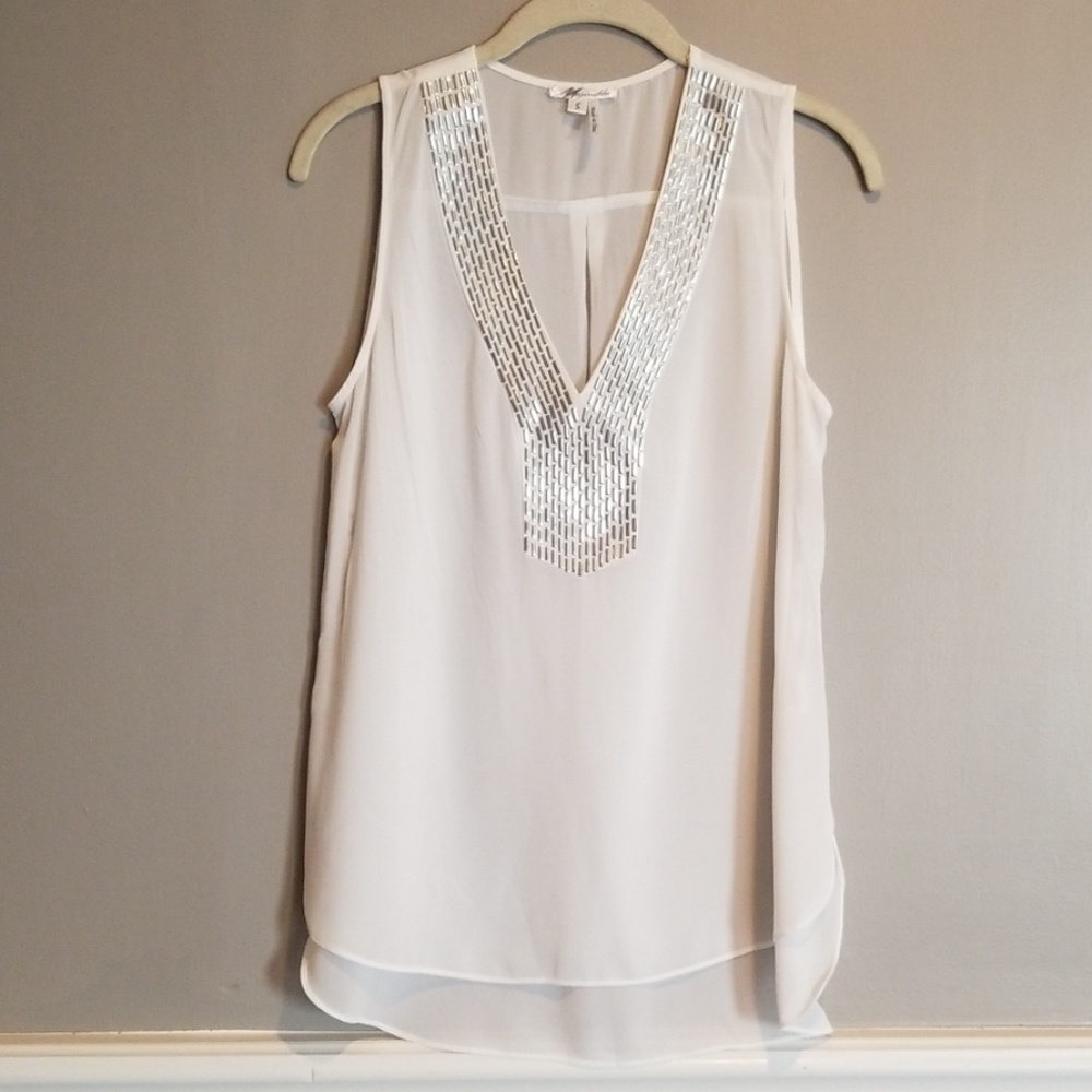 Sheer White top